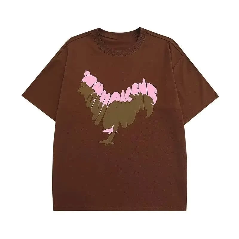 CHINEE-100-Cotton-Custom-Logo-Oversized-T-Shirt-3D-for-Silk-Screen-Printing-Custom-Color-Size