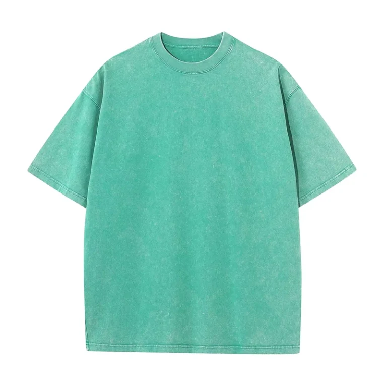 CHINEE-100-Cotton-Heavy-Weight-Knitted-Customize-Your-Own-Logo-for-Acid-Wash-Oversized-Crew-Neck-T-Shirt-Breathable-Quick-Dry