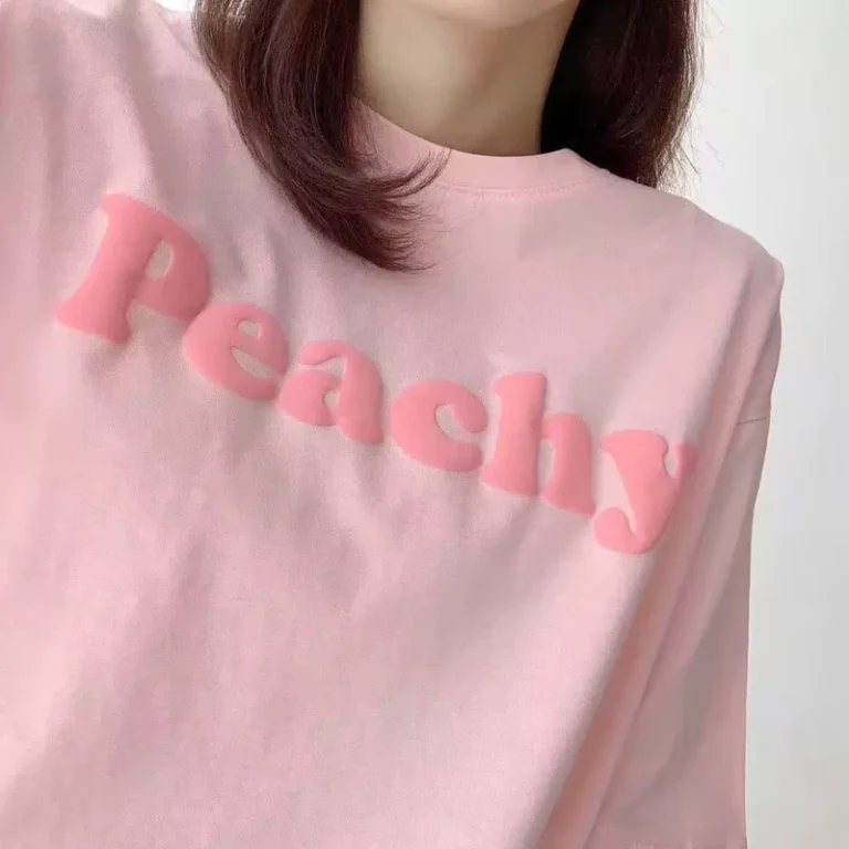 CHINEE-100-Cotton-Heavyweight-Oversized-Mens-230gsm-T-Shirt-3D-Puff-Printing-High-Quality-Solid-Color-Custom-Design-Unisex-Casual-Tee