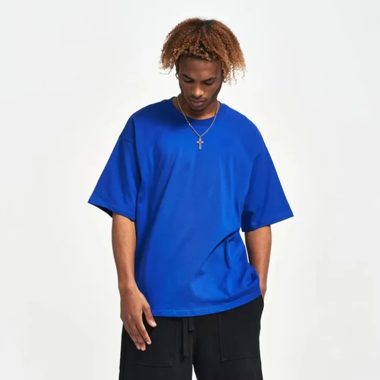 CHINEE-100-Cotton-T-Shirt-Heavy-Weight-250-Gsm-Custom-Print-Graphic-Drop-Shoulder-Mens-Oversized-Design-Knitted-Fabric
