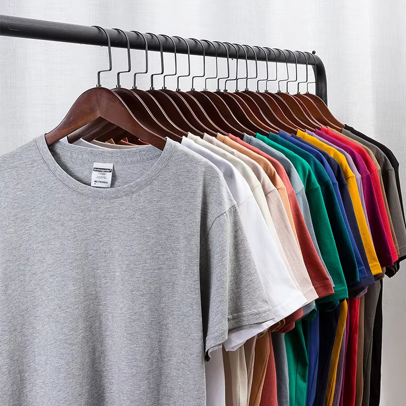 CHINEE-190g-100-Cotton-TShirt-Crew-Neck-Short-Sleeve-T-Shirt-Blank-Custom-T-Shirt-Unisex-Style-Custom-Print-logo-Blank-T-Shirt