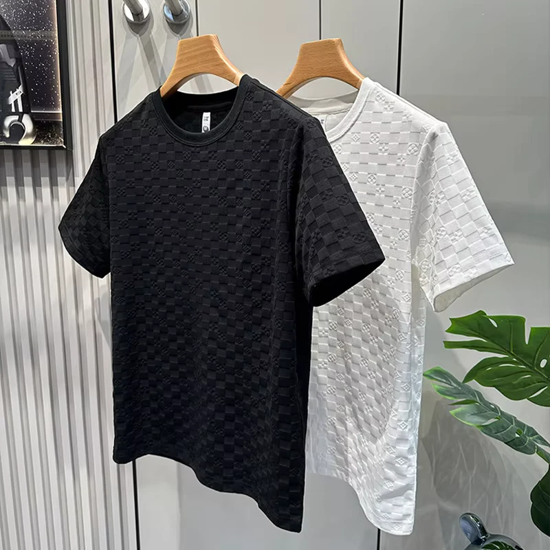 CHINEE-1pc-Custom-1pc-Summer-Mens-Casual-Fashion-Short-Sleeved-T-shirt-Light-Luxury-Trend-Mens-Short-Sleeved-T-shirt