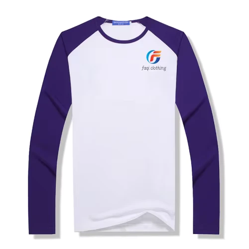 CHINEE-200g-Rag-shoulder-Round-Neck-Long-Sleeve-T-shirt