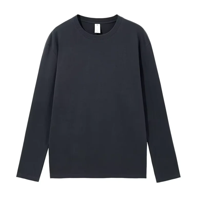 CHINEE-220GSM-280GSM-Blank-Unisex-Long-Sleeves-T-shirt-Oversize-Cotton-Plain-Long-Sleeves-With-Custom-Label
