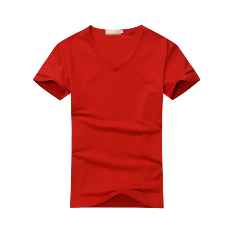 CHINEE-230g-Cotton-V-Neck-T-Shirt-Fashionable-Business-Casual-Summer-Loose-Fit-Oversized-Short-Sleeve-Solid-Pattern-100-Cotton