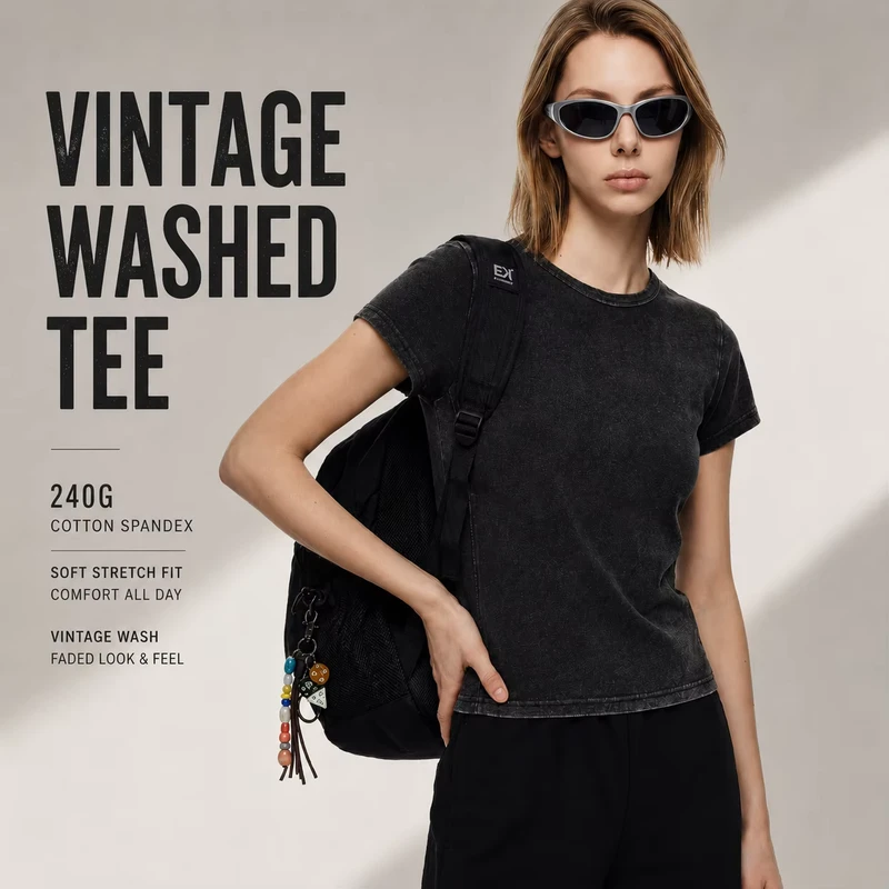 CHINEE-240G-Long-Staple-Cotton-Washed-Baby-Tee-Women-Fitted-Short-Sleeve-Vintage-Faded-Slim-Fit-Crop-T-Shirt-Custom