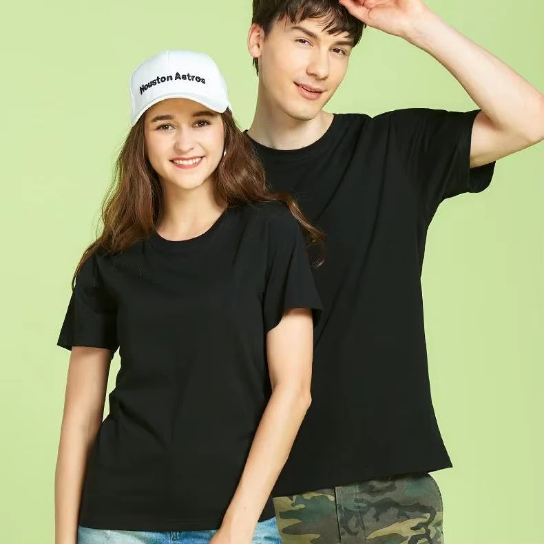 CHINEE-240g-Loose-Style-O-Crew-Neck-Short-Sleeve-T-shirt-Blank-Custom-Blank-Tshirt-MOQ-1-High-Quality-Heavy-Weight-T-Shirt-for-Unisex