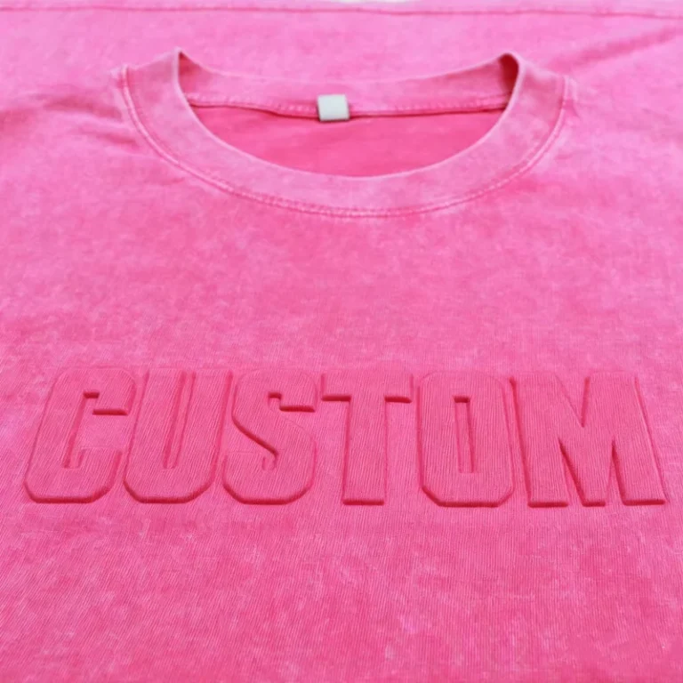CHINEE-250G-O-Neck-3D-Embossed-Emboss-Print-Custom-Emboss-Puff-Logo-Print-Men-Summer-T-Shirts-Mens-3D-Embossing-Tshirt-for-Men