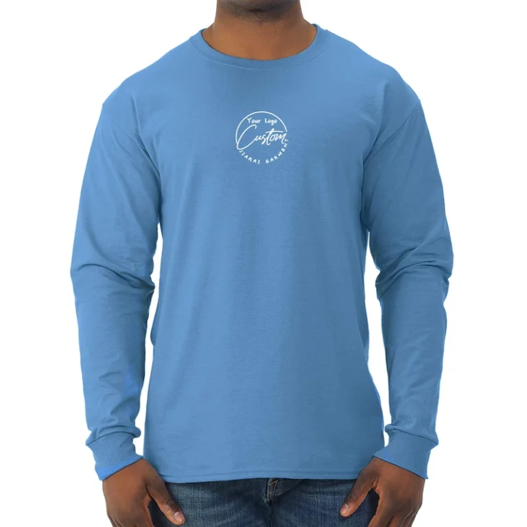 CHINEE-260g-Heavyweight-Double-Long-Sleeve-T-Shirts-Mens-Oversized-T-Shirts-100-Cotton-Thick-Blank-Tees-Streetwear