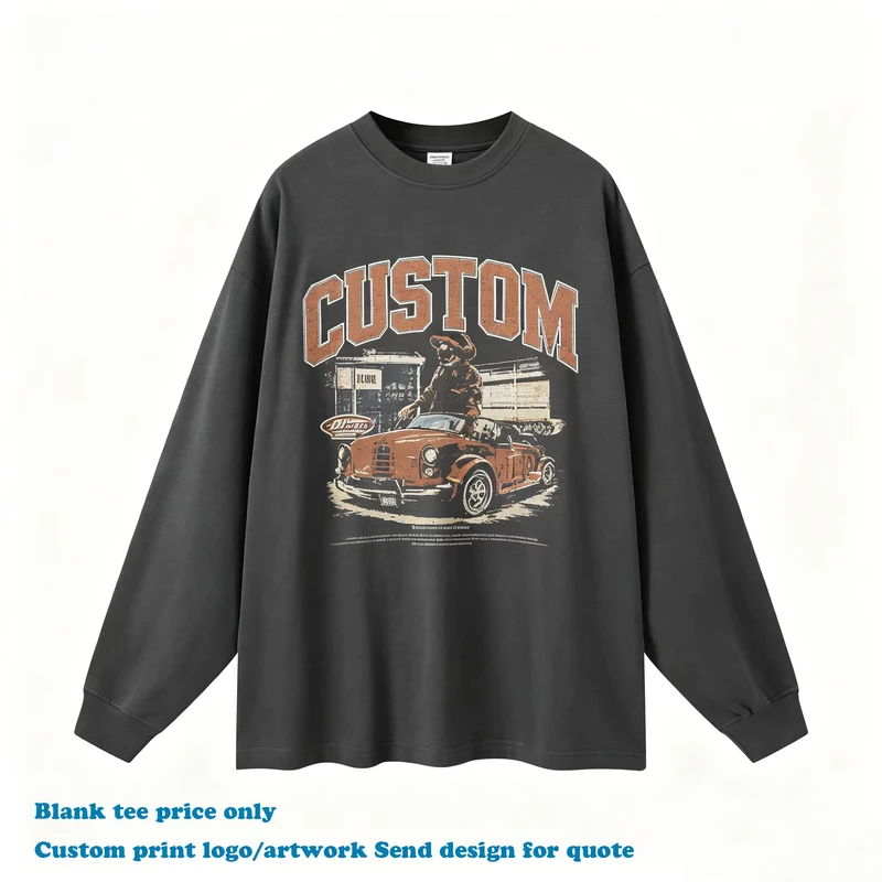 CHINEE-305g-Heavyweight-Long-Sleeve-T-shirt-Casual-Custom-Loose-100-Cotton-Design-Embroidery-logo-Streetwear-Mens-T-shirts