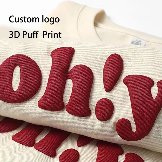 CHINEE-3D-Puff-Print-100-Cotton-t-Shirt-Drop-Shoulder-Oversized-T-shirt-Custom-logo-Heavy-Tshirt-3D-Puff-Print-Tshirts