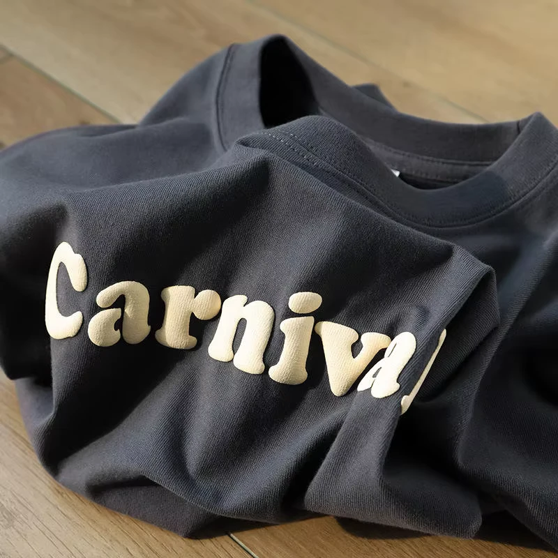 CHINEE-3D-Puff-Printing-T-shirts-100-Cotton-Custom-LOGO-T-Shirt-Puff-Print-T-Shirt