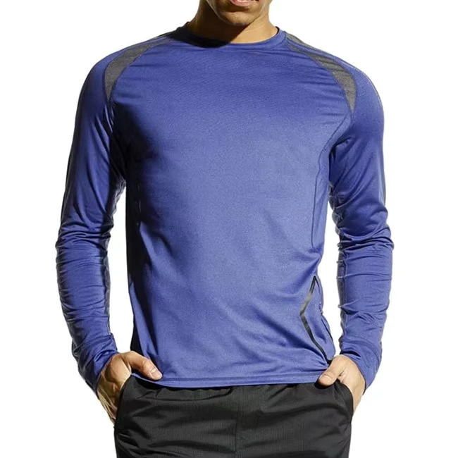 CHINEE-88-Polyester-12-Spandex-Long-Sleeve-Custom-Mens-Quick-Dry-t-Shirt