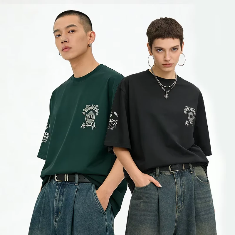CHINEE-AMCLEVER-New-Mens-T-Shirts-Ready-Made-Nylon-and-Spandex-Blend-Oversized-Summer-Anti-Shrink-Anti-Pilling-Short-Sleeves