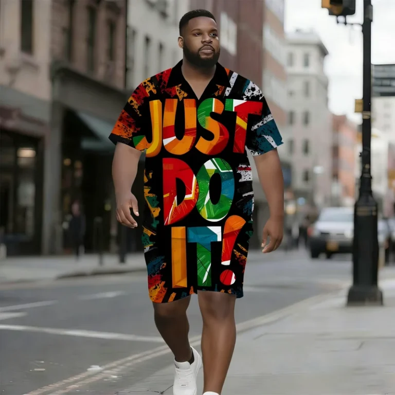 CHINEE-All-Over-Print-Short-Sleeve-Button-Up-Shirt-Set-Mens-Personality-Trend-Top-Set