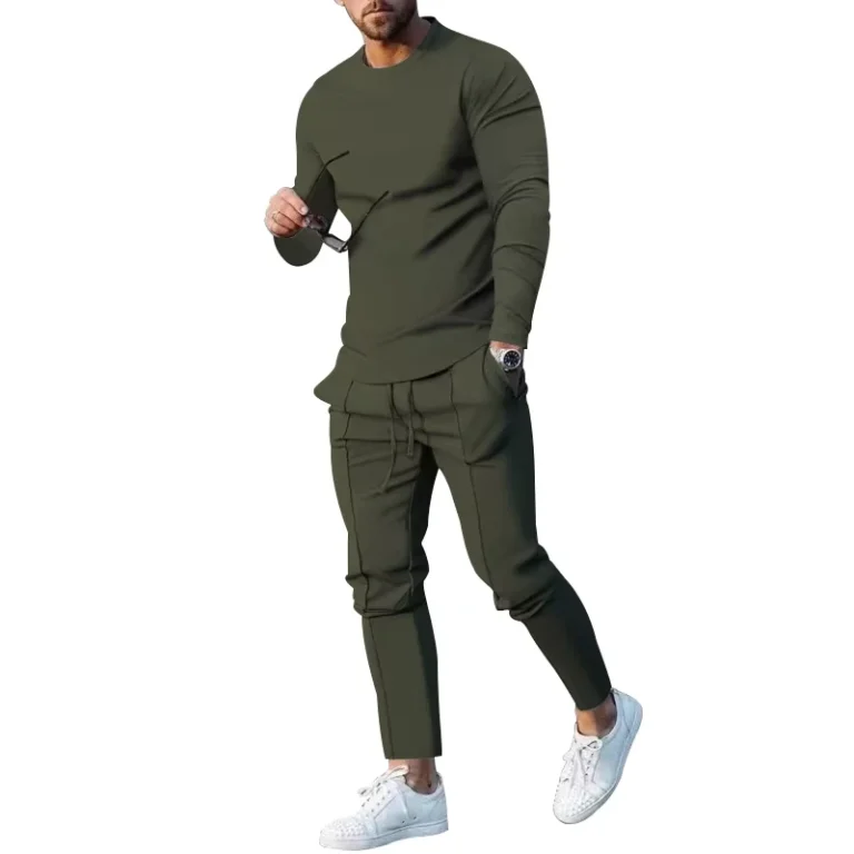 CHINEE-Autumn-Casual-2Pcs-Sets-Long-Sleeve-T-Shirt-Solid-Tracksuit-Set-2-Pieces-Sets-Mens-Clothing