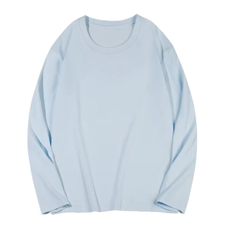 CHINEE-Bangladesh-China-Factory-Price-Men-Cotton-Long-Sleeve-T-Shirt-Crew-Neck-Long-Sleeve-T-Shirt-Loose-Fit-Basic-Long-Sleeve-T-Shirt