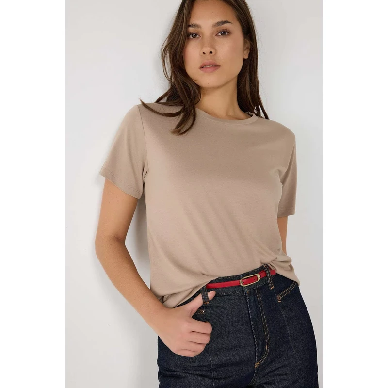 CHINEE-Basic-Crew-Neck-T-Shirt