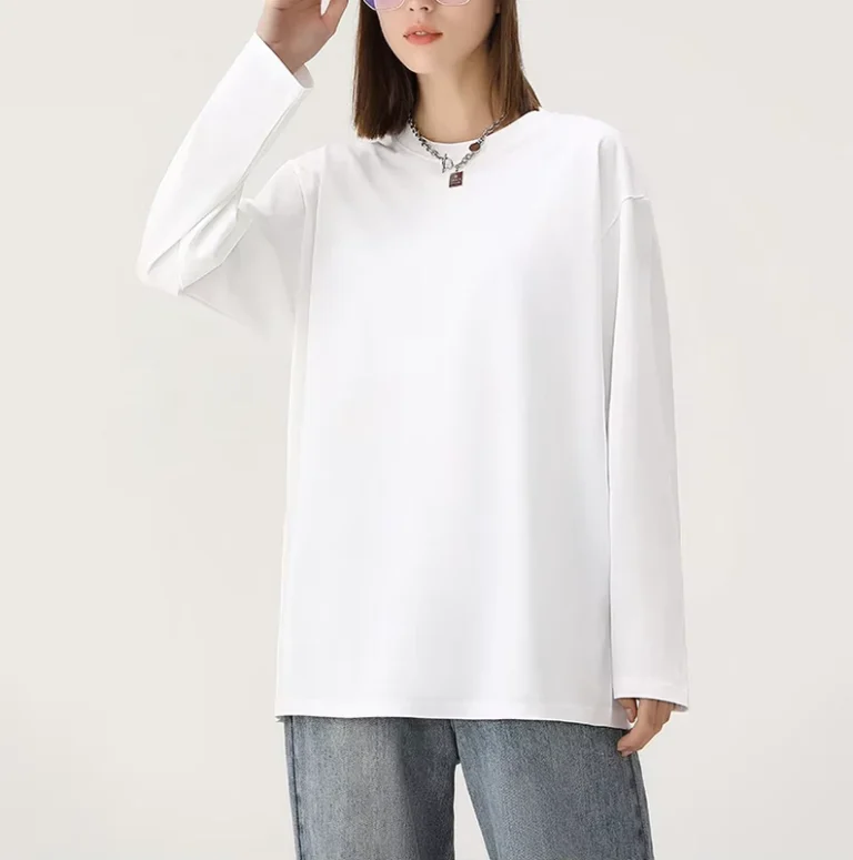 CHINEE-Blank-Long-Sleeve-T-Shirt-Custom-Printing-100-Cotton-Unisex-Hip-Hop-Style-Oversized-Fit