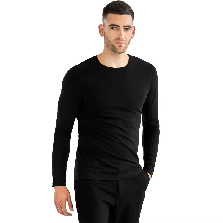 CHINEE-Blank-Long-Sleeve-T-shirt-Men-Athletic-Under-Shirt-Customize-Cotton-Spandex-Autumn-Slim-Fit-T-shirt-for-Men-Best-Quality-Brand