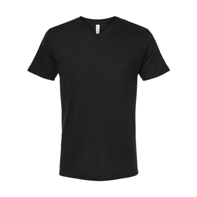 CHINEE-Blank-Plain-t-Shirt-Custom-Your-Logo-Printing-Polyester-Cotton-Tshirt-Printed-Plus-Size-Mens-V-Neck-T-Shirt