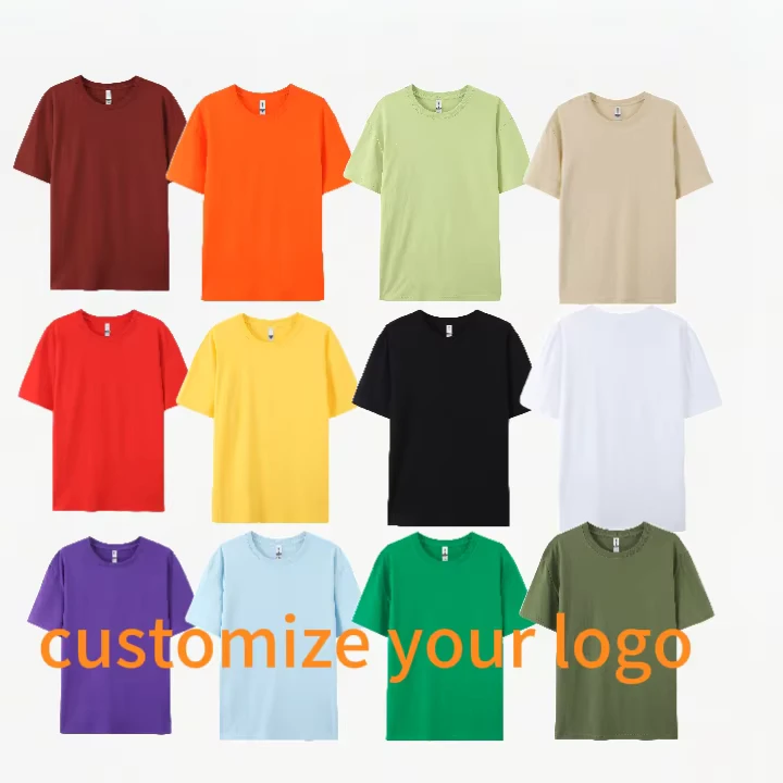 CHINEE-Bulk-180g-Plain-Cotton-Tshirt-Custom-Logo-Printing-Screen-Print-Oversized-Crew-Neck-T-Shirt-for-Adults