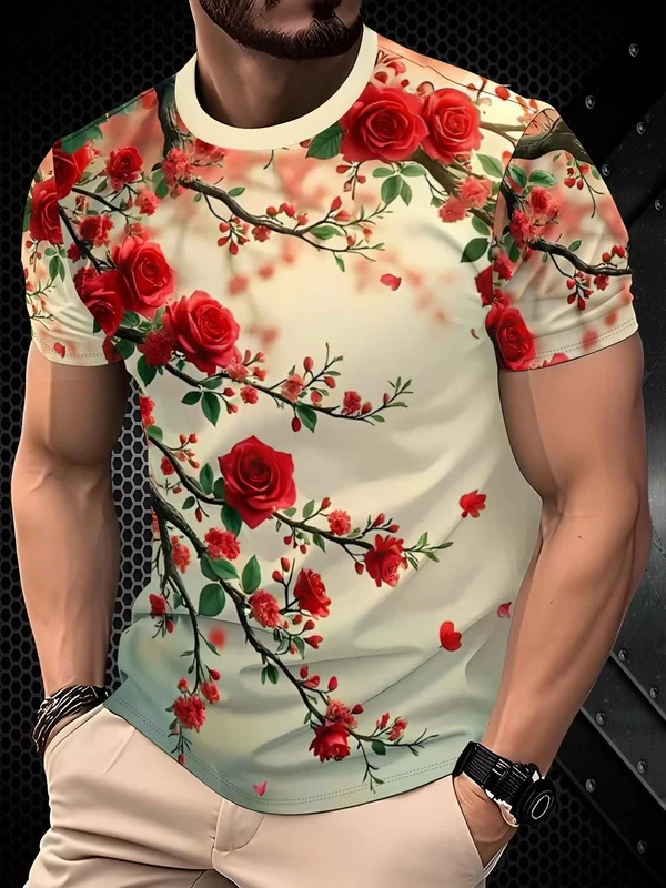 CHINEE-Casual-Wear-Premium-Quality-Screen-Print-T-Shirts-For-Men-Lightweight-Durable-Material-Screen-Print-T-Shirts