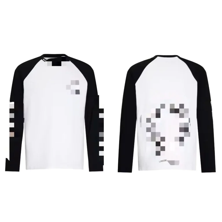 CHINEE-Chro-Heart-AR-Border-Fashion-Chrome-High-Quality-Long-Sleeve-T-Shirt-Round-Neck-Pure-Cotton-Unisex-Loose