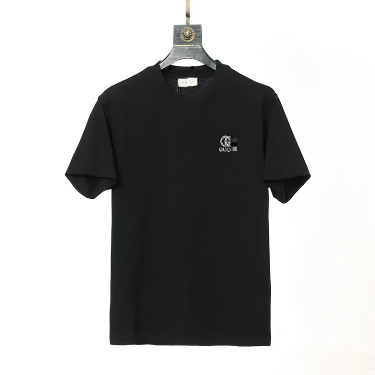 CHINEE-Classic-Interlocking-Print-Crew-Neck-T-Shirt-Men-Premium-Cotton-Streetwear-Casual-Top