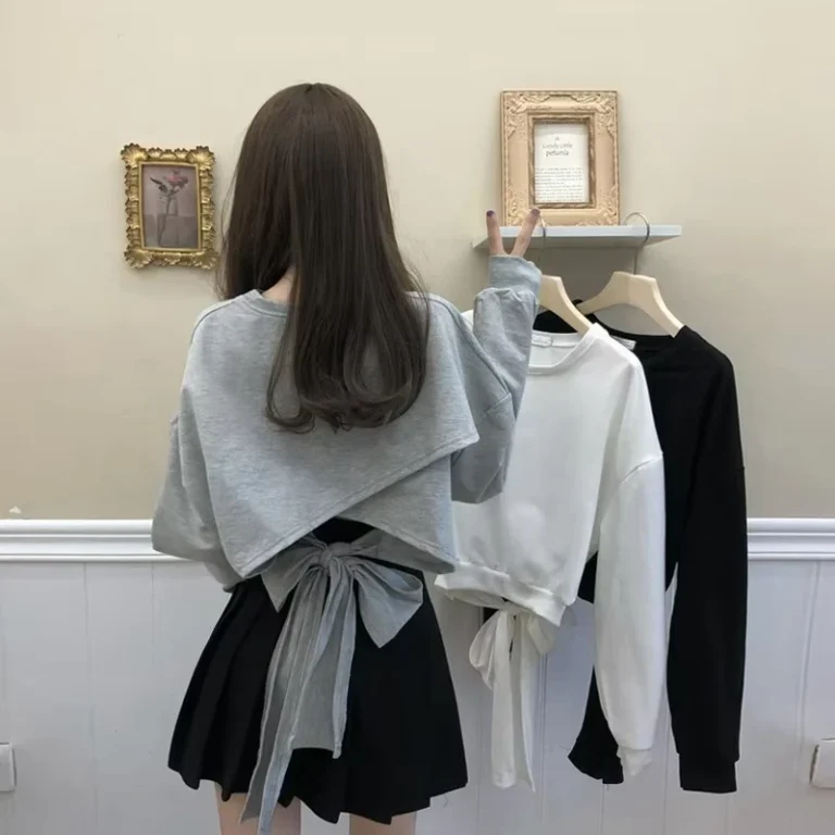 CHINEE-Classic-Plain-Loose-fit-Solid-Long-sleeved-T-shirts-Long-Sleeve-Base-Shirt