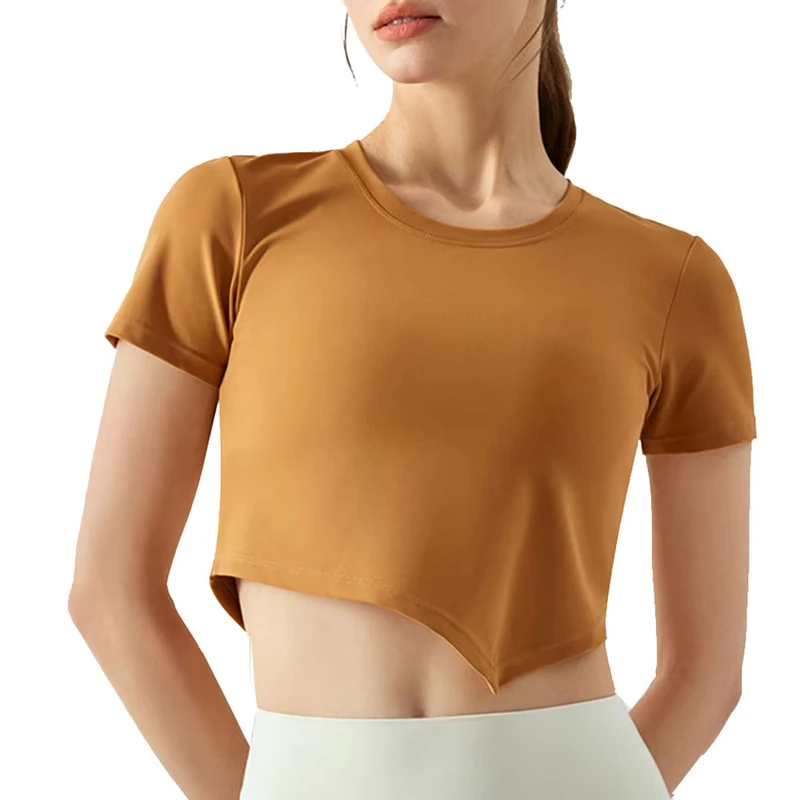 CHINEE-Comfortable-Women-Crop-Top-T-Shirts-Breathable-Material-Perfect-For-Casual-Fashion-Gym-And-Travel-Wear-Activities
