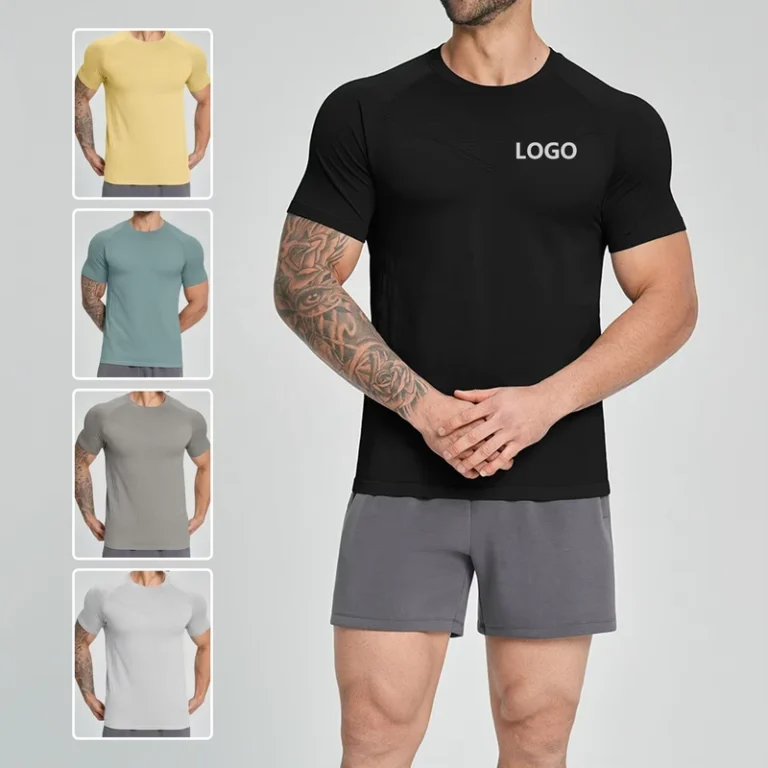 CHINEE-Crew-Neck-Athletic-Fit-T-Shirts-for-Men-Pack-Plain-Basic-Mens-Shirts
