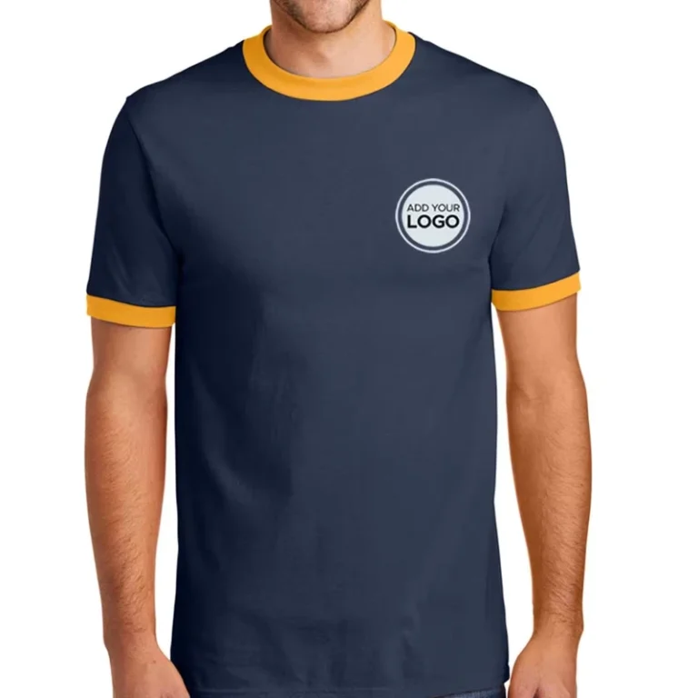 CHINEE-Crew-Neck-Color-Block-Casual-Summer-Short-Sleeve-Ringer-T-Shirts