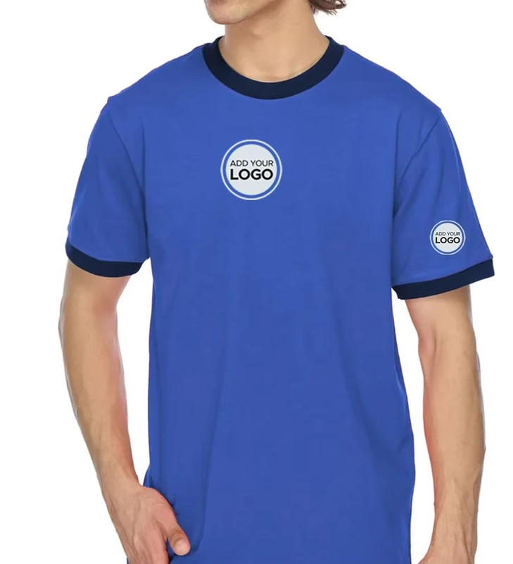 CHINEE-Crew-Neck-Short-Sleeve-Tee-T-Shirts-Ringer-T-Shirt