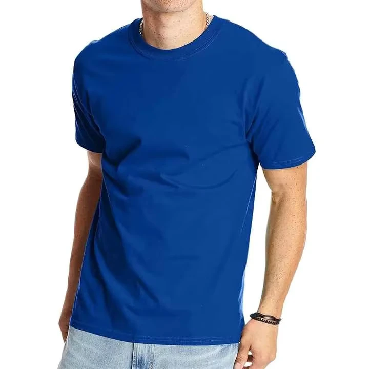 CHINEE-Crew-Neck-Slim-Fit-Solid-Color-Vintage-Graphic-Print-Washed-Technique-Casual-Blank-100-Cotton-Mens-T-shirts