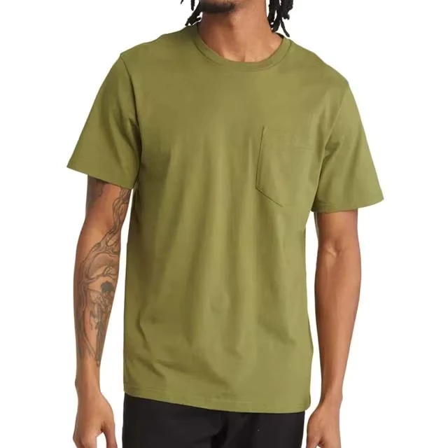 CHINEE-Crew-Neck-Stretch-T-Shirt-Plain-Casual-Short-Sleeve-Summer-Basic-Tops-Ringer-TShirt