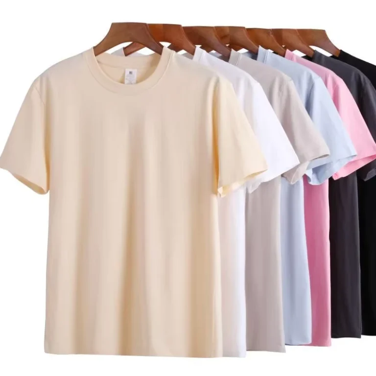 CHINEE-Crew-Neck-T-shirt-Custom-Printed-Logo-Corporate-Culture-Shirt-Pure-Cotton-Short-sleeved-Work-Clothes-DIY