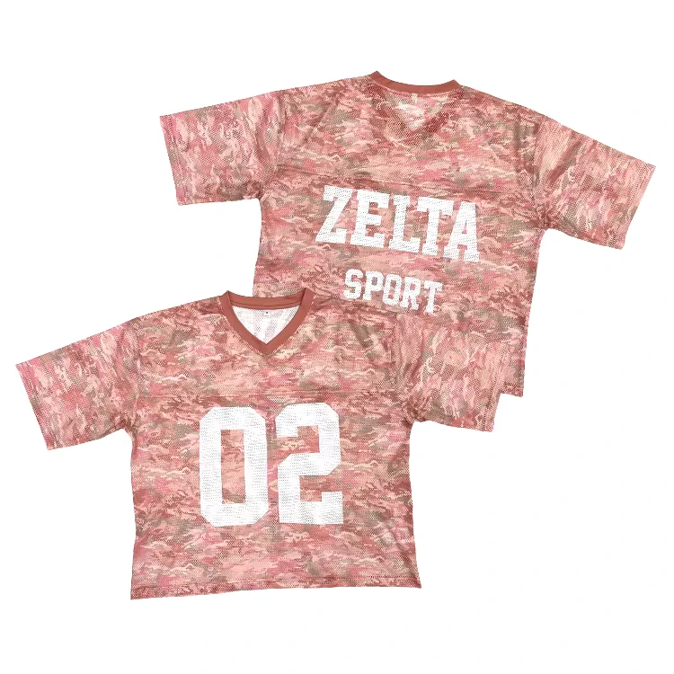 CHINEE-Crop-Mesh-Breathable-American-Football-T-Shirt-Custom-Streetwear-Fashion-American-Football-Jersey
