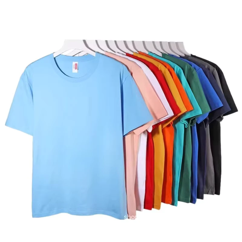 CHINEE-Custom-100-Cotton-Combed-Crew-Neck-Short-Sleeve-T-Shirt-Printed-Lettering-Logo-Work-Uniforms-Cultural-Promotional-Shirts