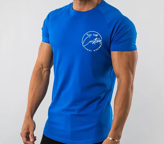CHINEE-Custom-210-Grams-Crew-Neck-T-shirt-Breathable-Spandex-T-Shirts-Slim-Fit-Quick-drying-Sports-T-shirt