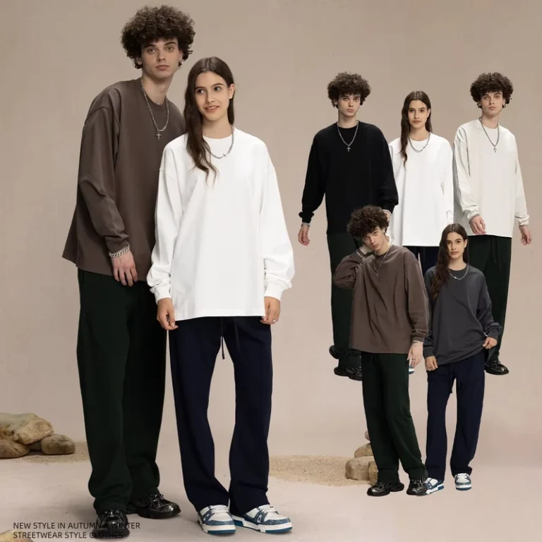 CHINEE-Custom-385g-100-Cotton-Oversize-Long-Sleeves-T-shirts-Plain-Long-Sleeve-T-shirt-for-Men
