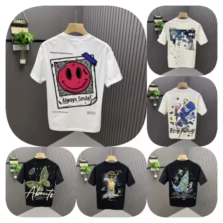 CHINEE-Custom-Breathable-Casual-Mens-T-Shirt-with-Embossed-Logo-Print-Design-Knitted-Velour-Fabric