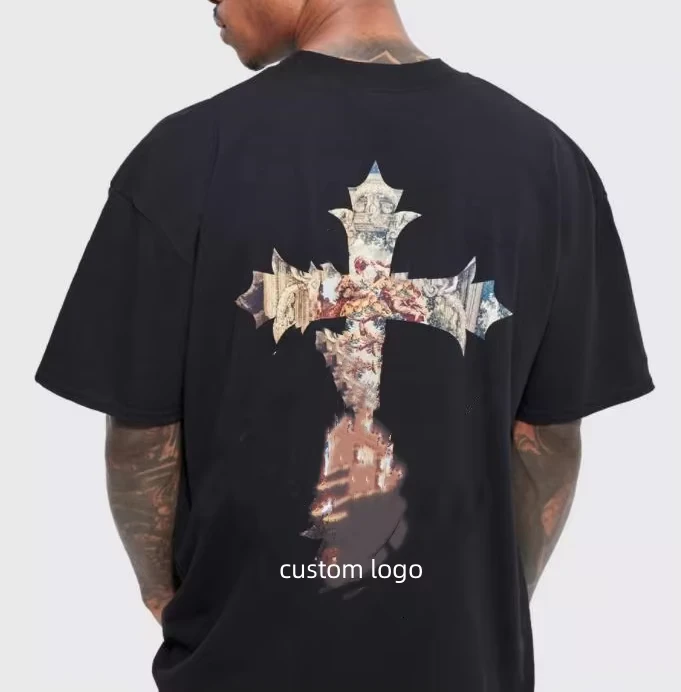 CHINEE-Custom-Crew-neck-100-Cotton-Digital-Printing-Oversized-Casual-Streetwear-T-shirt-for-Men-Anti-Pilling-Anti-Wrinkle-Breathable