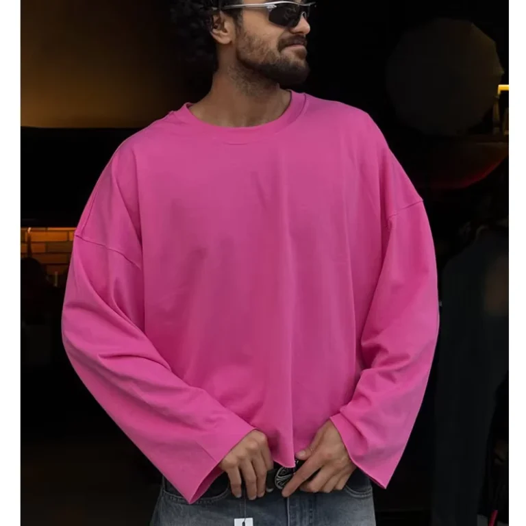 CHINEE-Custom-Cropped-Long-Sleeve-Boxy-Tee-Shirt-Men-Plain-Boxy-Fit-Long-Sleeve-t-Shirt