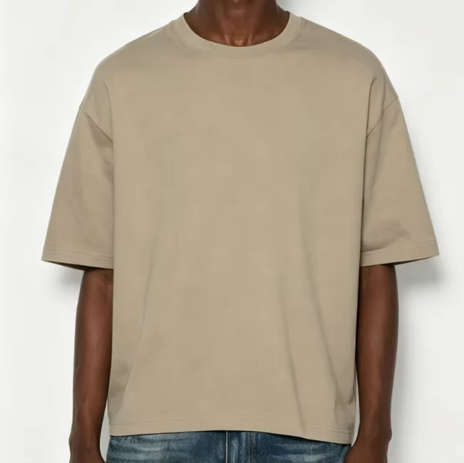 CHINEE-Custom-Design-Crew-Neck-Solid-Blank-Men-Casual-T-Shirt-High-Quality-100-Cotton-Eco-Friendly-230g-Oversized-Plus-Size
