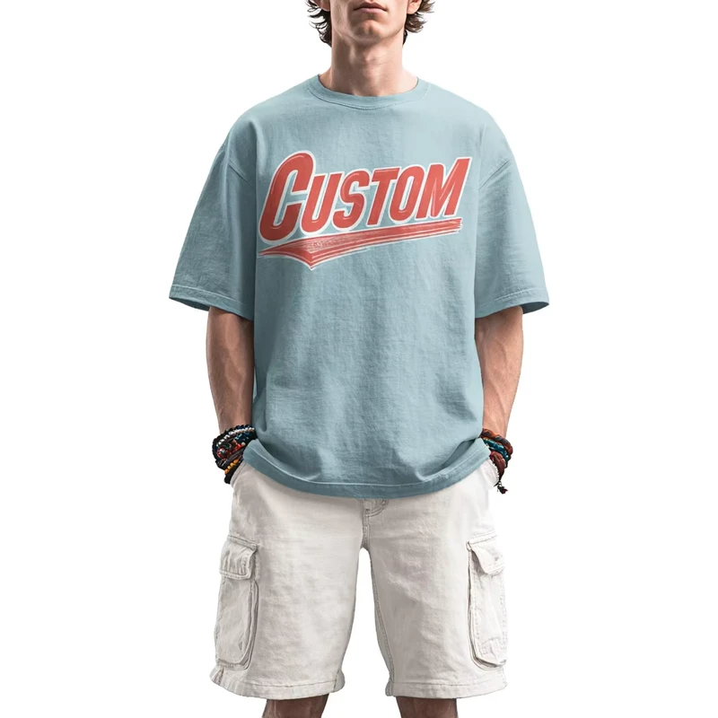 CHINEE-Custom-Fashion-Summer-T-Shirts-Personalized-Designer-High-Quality-Cotton-Plus-Size-Oversized-Mens-T-Shirt
