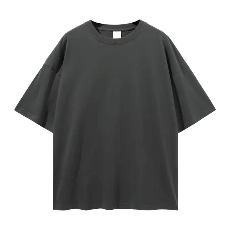 CHINEE-Custom-High-Quality-DTG-DTF-Solid-Front-100-Cotton-Jersey-260gsm-Heavy-Short-Sleeve-Boxy-Oversize-Men-T-shirts-Acid-Wash