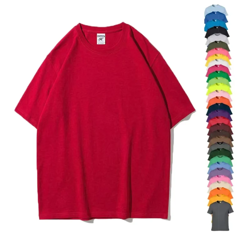 CHINEE-Custom-Logo-100-Cotton-280-Gsm-Men-Oversized-Heavyweight-Crew-Neck-Blank-Boxy-Drop-Shoulder-Print-T-Shirt