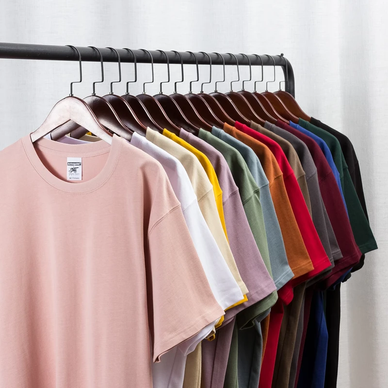 CHINEE-Custom-Logo-280GSM-Heavyweight-Oversized-100-Cotton-T-shirt-for-Men-Popular-Loose-Thick-Printed-Knitted-Shirt