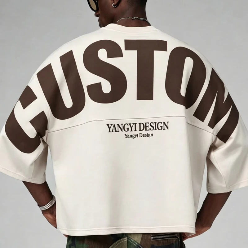 CHINEE-Custom-Logo-Back-Print-Design-Pima-Cotton-Screen-Print-T-Shirt-Rib-Crewneck-Drop-Shoulder-Streetwear-T-Shirts-For-Men